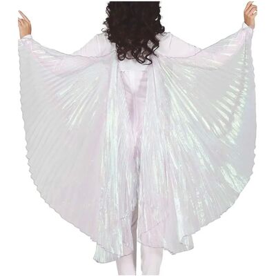 Fiestasguirca Cape d'ailes irisées blanc - Costumes & Carnaval - Publicité Fiestasguirca Cape d'ailes irisées blanc - Costumes & Carnaval - Publicité