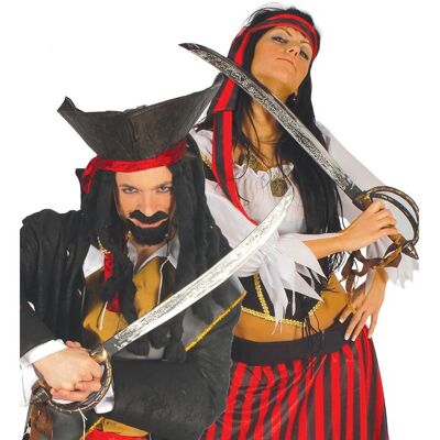 Spada Pirata Guirca - 70 cm - Decorazione per feste Spada Pirata Guirca - 70 cm - Decorazione per feste