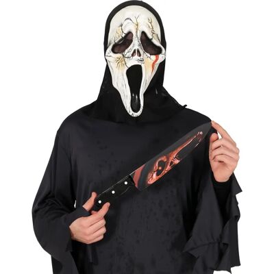 Guirca Kniv - Mördare Blodstänkt 37cm Guirca Kniv - Mördare Blodstänkt 37cm