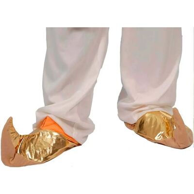 Złote Arabski Buty Guirca - Tradycyjny Arabski Design - Uniwersalny Rozmiar - Buty Złote Arabski Buty Guirca - Tradycyjny Arabski Design - Uniwersalny Rozmiar - Buty