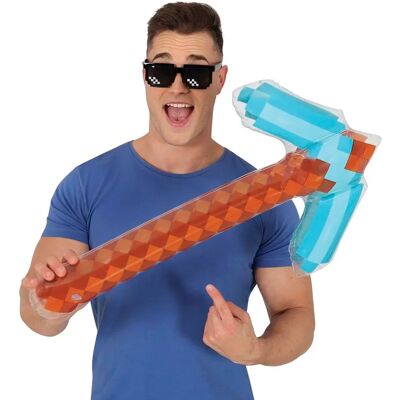 Guirca Pixel Felfújható pajzs - 69 cm - Terméktípus Guirca Pixel Felfújható pajzs - 69 cm - Terméktípus