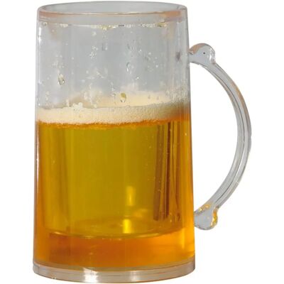 Mug à bière Guirca - 15cm 400ml - Verre de blague non comestible Mug à bière Guirca - 15cm 400ml - Verre de blague non comestible