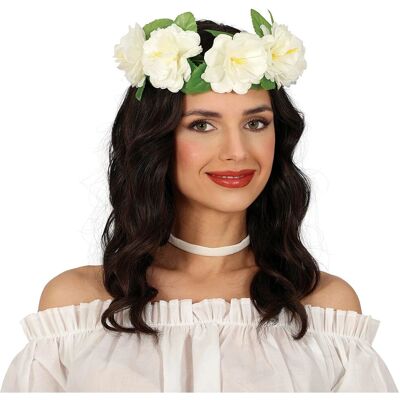 Guirca Couronne de fleurs blanches - Couronne Guirca Couronne de fleurs blanches - Couronne
