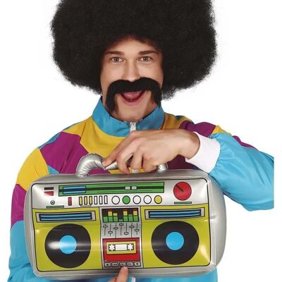 Guirca Nafukovací Ghetto Blaster 40x20cm - Radiopřehrávač Guirca Nafukovací Ghetto Blaster 40x20cm - Radiopřehrávač