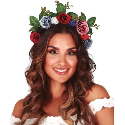 Jadeo Model Dark Flower Crown - Costume Accessory Jadeo Model Dark Flower Crown - Costume Accessory