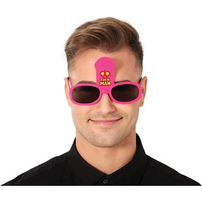 Lunettes Rose Fuckman Adulte - Lunettes Lunettes Rose Fuckman Adulte - Lunettes