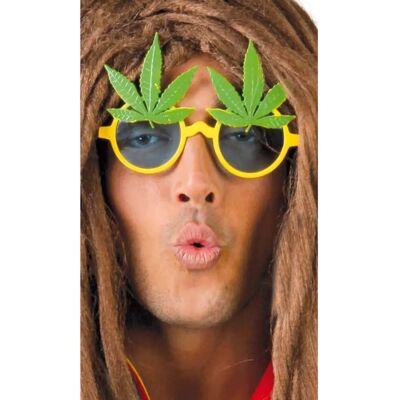Générique Rasta Marijuana Levél Szemüveg - Szemüveg Générique Rasta Marijuana Levél Szemüveg - Szemüveg
