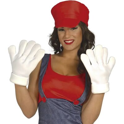 Gants Manos DISFRAZZES - Rouge Plombier - Gant Gants Manos DISFRAZZES - Rouge Plombier - Gant