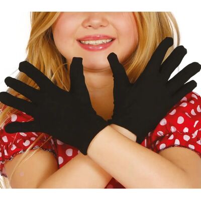 My Other Me Gants courts noirs pour enfants - Accessoires de costume - Publicité My Other Me Gants courts noirs pour enfants - Accessoires de costume - Publicité