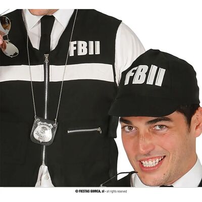 Guirca FBI Kostuumaccessoireset - Zwart vest met FBI-opschrift - Kostuums & accessoires Guirca FBI Kostuumaccessoireset - Zwart vest met FBI-opschrift - Kostuums & accessoires