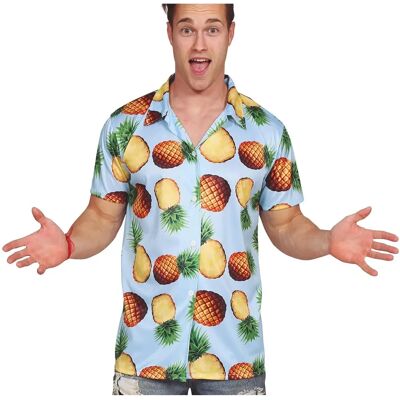 Fiestas Guirca - Chemise Hawaïenne Ananas - Tenue d'Été Fiestas Guirca - Chemise Hawaïenne Ananas - Tenue d'Été