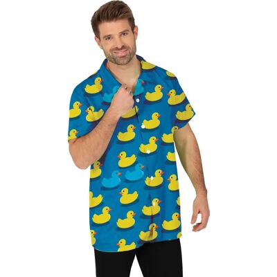 Guirca Blaues Gummi-Ente Erwachsenen-Shirt - Shirt Guirca Blaues Gummi-Ente Erwachsenen-Shirt - Shirt