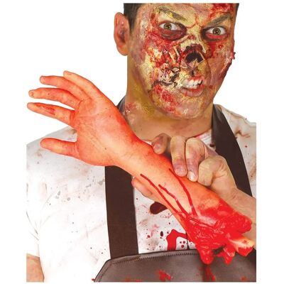 DISFRAZZES Mano e Avambraccio insanguinati per Halloween - Decorazioni DISFRAZZES Mano e Avambraccio insanguinati per Halloween - Decorazioni