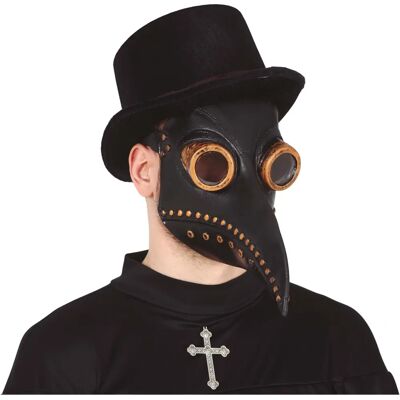 Masque de la peste Guirca - Bec long en latex pour costume steampunk Masque de la peste Guirca - Bec long en latex pour costume steampunk