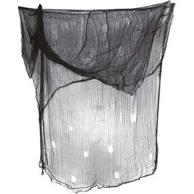 Tela decorativa negra Guirca 200x500cm - Halloween Tela decorativa negra Guirca 200x500cm - Halloween