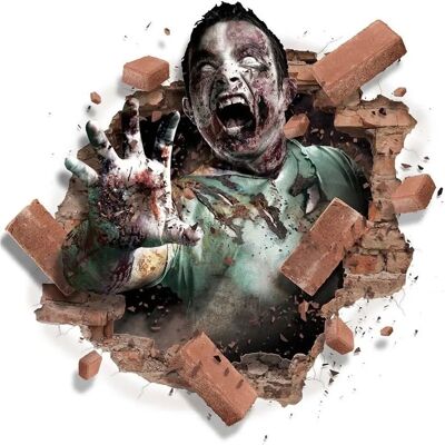 Guirca Zombie Väggdekor - 70x80 cm Guirca Zombie Väggdekor - 70x80 cm