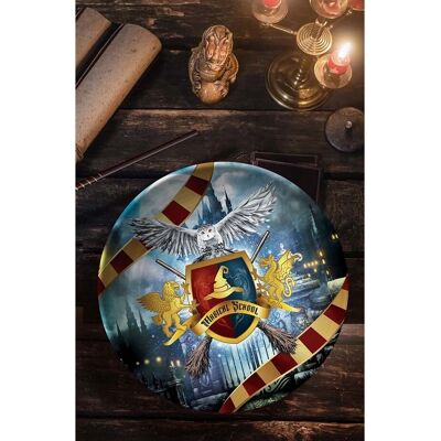Guirca - Wizard Plate - Harry Potter - 27x9 cm - Piatto Guirca - Wizard Plate - Harry Potter - 27x9 cm - Piatto