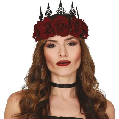Corona de Reina Guirca con Rosas Rojas - Corona Corona de Reina Guirca con Rosas Rojas - Corona