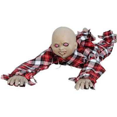 Guirca Gyerek zombie jelmez - Fény, hang, mozgás - 90 cm Guirca Gyerek zombie jelmez - Fény, hang, mozgás - 90 cm