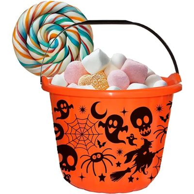 Panier Halloween 18x16 cm - Panier Halloween - Publicité Panier Halloween 18x16 cm - Panier Halloween - Publicité