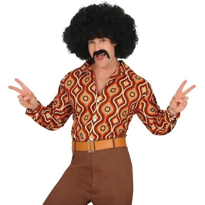 Chemise imprimée avec courbes - Costume adulte - Publicité Chemise imprimée avec courbes - Costume adulte - Publicité