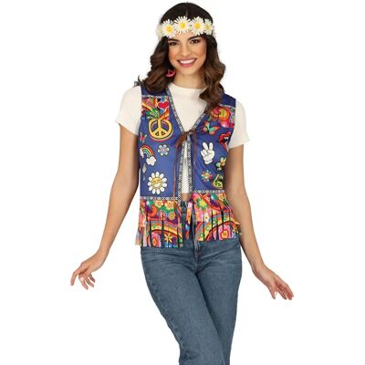 Déguisement hippie Peace & Love pour adulte - Guirca - Publicité Déguisement hippie Peace & Love pour adulte - Guirca - Publicité