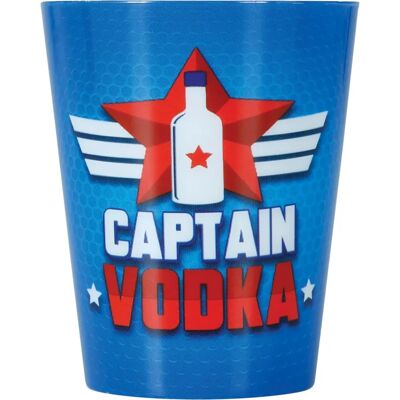 Captain Vodka - 3 Shots Set 5x6 cm - Alkoholisches Getränk Captain Vodka - 3 Shots Set 5x6 cm - Alkoholisches Getränk
