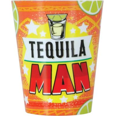 Guirca Mann Tequila-Shotglas Set - 3 Stück, 5x6 cm Guirca Mann Tequila-Shotglas Set - 3 Stück, 5x6 cm