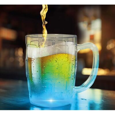 Guirca Mug de Bière avec Lumière - Mug de Bière avec Lumière - Publicité Guirca Mug de Bière avec Lumière - Mug de Bière avec Lumière - Publicité