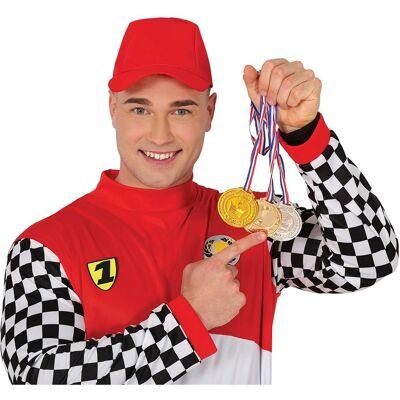 Gurica Medaille Set - Brons, Zilver, Goud - 7cm Gurica Medaille Set - Brons, Zilver, Goud - 7cm