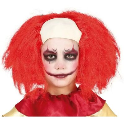 Peluca de payaso para niño de Guirca cabello rojo - Accesorios de disfraz Peluca de payaso para niño de Guirca cabello rojo - Accesorios de disfraz
