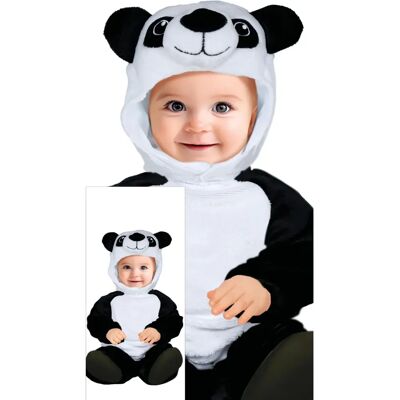 Fantasia de panda Guirca - Macacão com capuz para crianças Fantasia de panda Guirca - Macacão com capuz para crianças