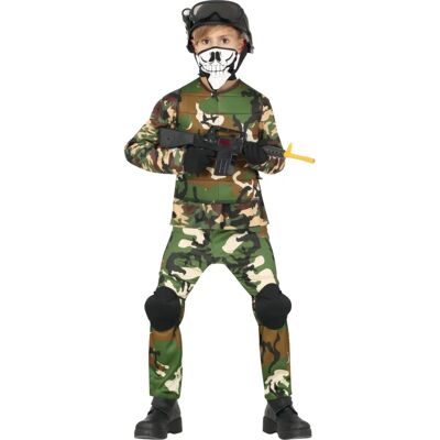 Disfraz de Halloween de Fuerza Especial Guirca para niños - Camuflaje Disfraz de Halloween de Fuerza Especial Guirca para niños - Camuflaje