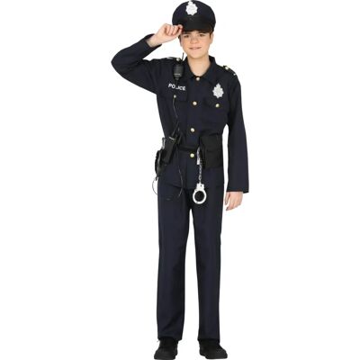 Costume de police unisexe Guirca pour enfants 14-16 - Costume Costume de police unisexe Guirca pour enfants 14-16 - Costume