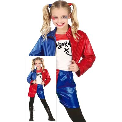 Costume Harley Quinn pour Fille - 7-9 Ans Costume Harley Quinn pour Fille - 7-9 Ans