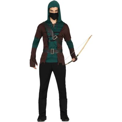 Guirca Unisex Forest Archer Costume for Teens - Costumes Guirca Unisex Forest Archer Costume for Teens - Costumes