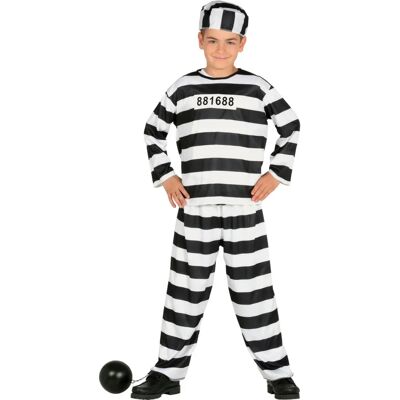 Costume Prisonnier Enfant Guirca 10-12 - Costume Costume Prisonnier Enfant Guirca 10-12 - Costume