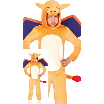 Traje de dragón de fuego amarillo para niño - Ropa Traje de dragón de fuego amarillo para niño - Ropa