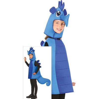 Guirca Kinder Zeepaard Kostuum - Blauw voor Jongens Guirca Kinder Zeepaard Kostuum - Blauw voor Jongens