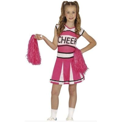 Déguisement de pom-pom girl rose pour filles - Costumes Déguisement de pom-pom girl rose pour filles - Costumes
