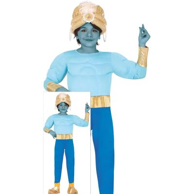 Guirca Disfraz de Genio Azul para niños - Disfraz Guirca Disfraz de Genio Azul para niños - Disfraz