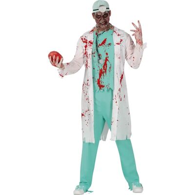Guirca Zombie Läkare Kostym - Män M 48-50 Guirca Zombie Läkare Kostym - Män M 48-50