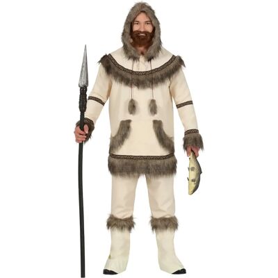 Déguisement Eskimo Blanc Guirca - Taille M Déguisement Eskimo Blanc Guirca - Taille M