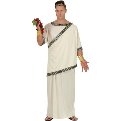 Disfraz de Toga Romana Blanca Guirca - Disfraces Disfraz de Toga Romana Blanca Guirca - Disfraces