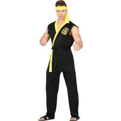 Disfraz de Karate para Hombre Guirca - Negro - Traje Disfraz de Karate para Hombre Guirca - Negro - Traje