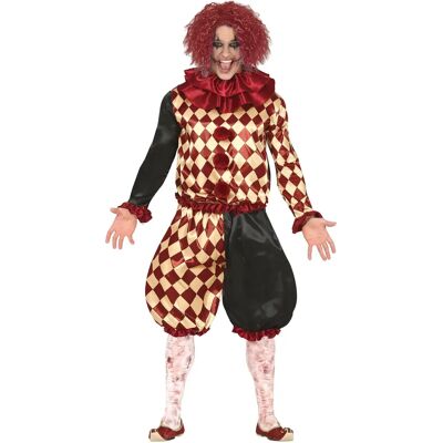 Guirca Harlekin Halloween jelmez - Halloween jelmez, Harlekin dizájn, Poliészter anyag Guirca Harlekin Halloween jelmez - Halloween jelmez, Harlekin dizájn, Poliészter anyag