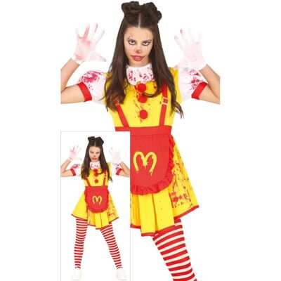 Costume Guirca Taille 38-40 - Clown Tueur de Burger Costume Guirca Taille 38-40 - Clown Tueur de Burger