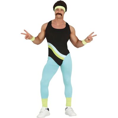 Guirca Modelo 79662 - Disfraz de gimnasta de los 80 - Disfraz Guirca Modelo 79662 - Disfraz de gimnasta de los 80 - Disfraz
