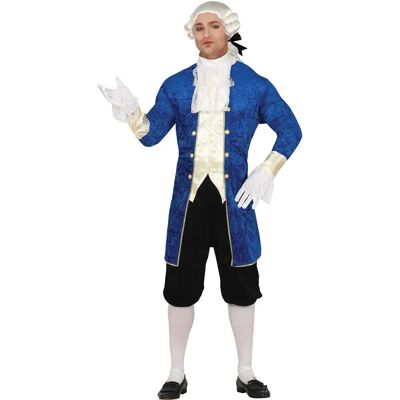 Disfraz de Marqués Azul para Hombre - GUIRCA Disfraz de Marqués Azul para Hombre - GUIRCA