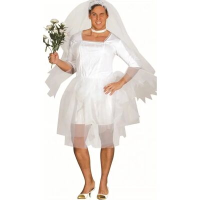 Guirca Male Bride JGA Costume - Wedding Dress for Men Guirca Male Bride JGA Costume - Wedding Dress for Men
